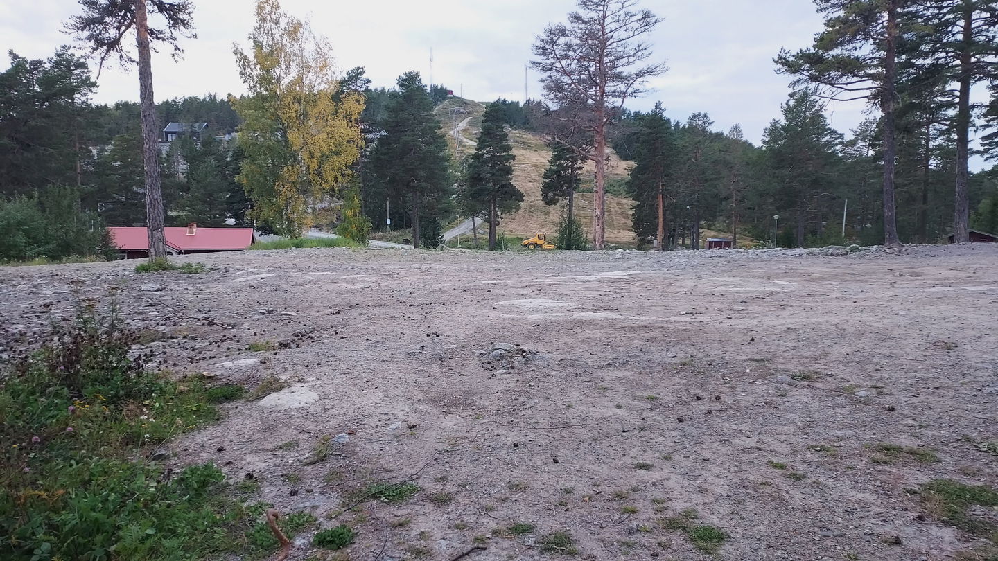 Parkering vid Alpvägen