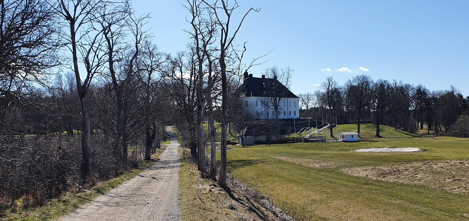 Vi närmar oss slottet och vandringen går mot sitt slut.