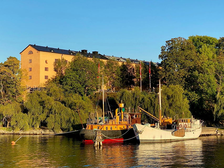 S/S Orion vid Skeppsholmen.