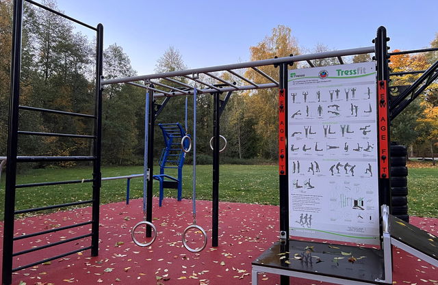 Badhusparkens utegym