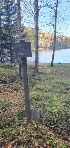 Badplats vid Stora Målgölen