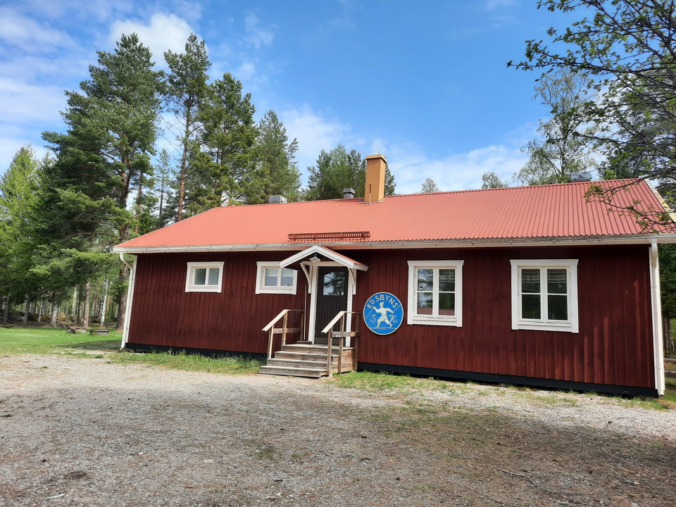 Edsbyns SK´s klubbstuga som kan hyras