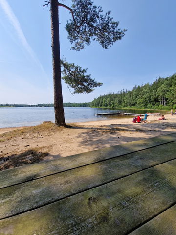 Näsets Badplats, Överlida