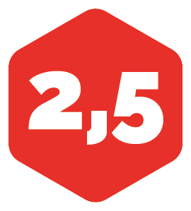 Motion 2,5 km