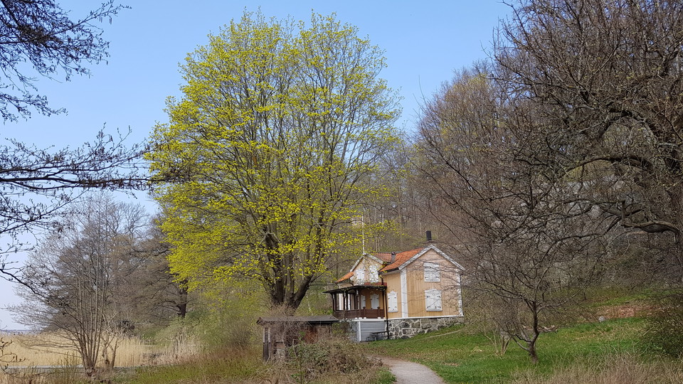 Stig vid Torpet Öskure. Foto Lidingö stad