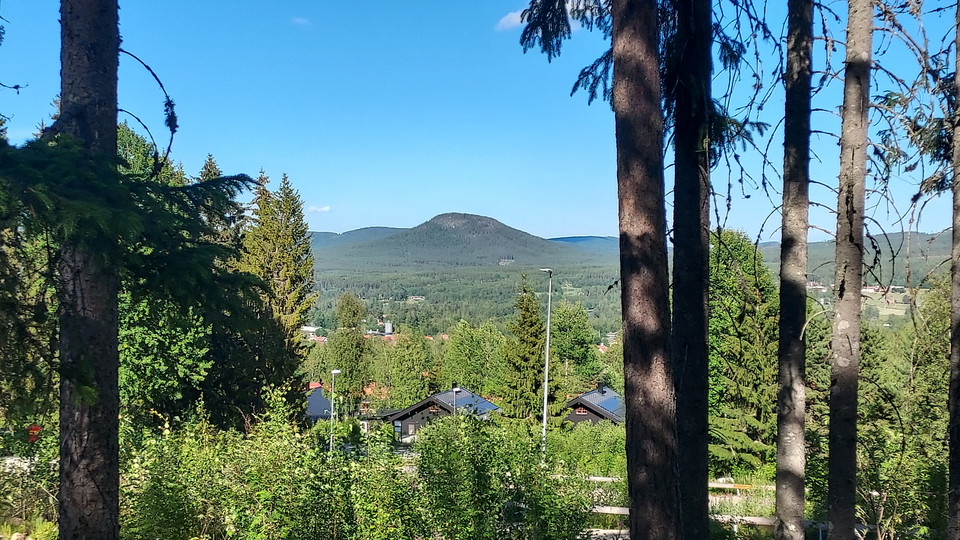 Utsikt mot Järvsöklack