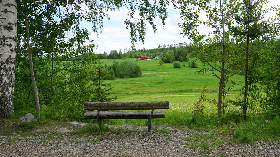 Promenadslinga på Uvberget