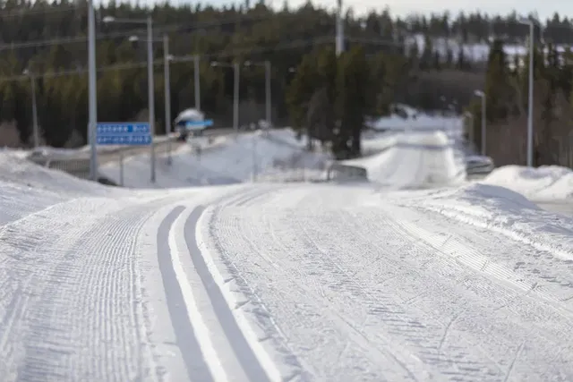 Spår mot Repisvaara