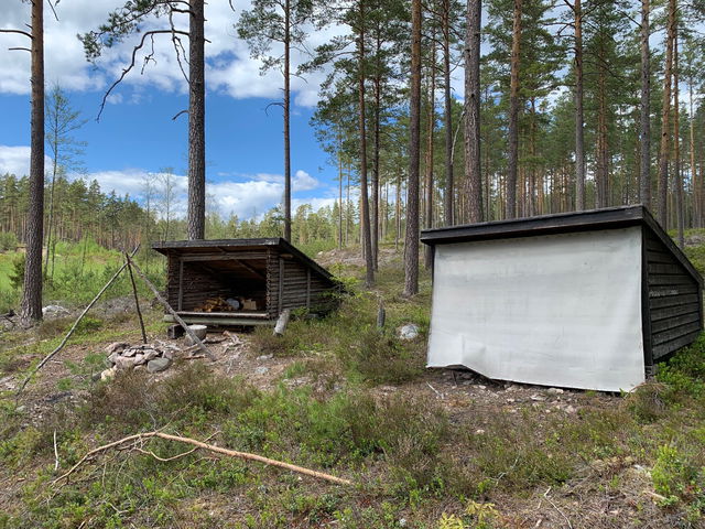 Vindskydd vid Visböle