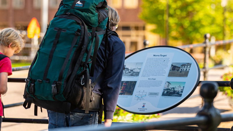 Informational signs - Old town