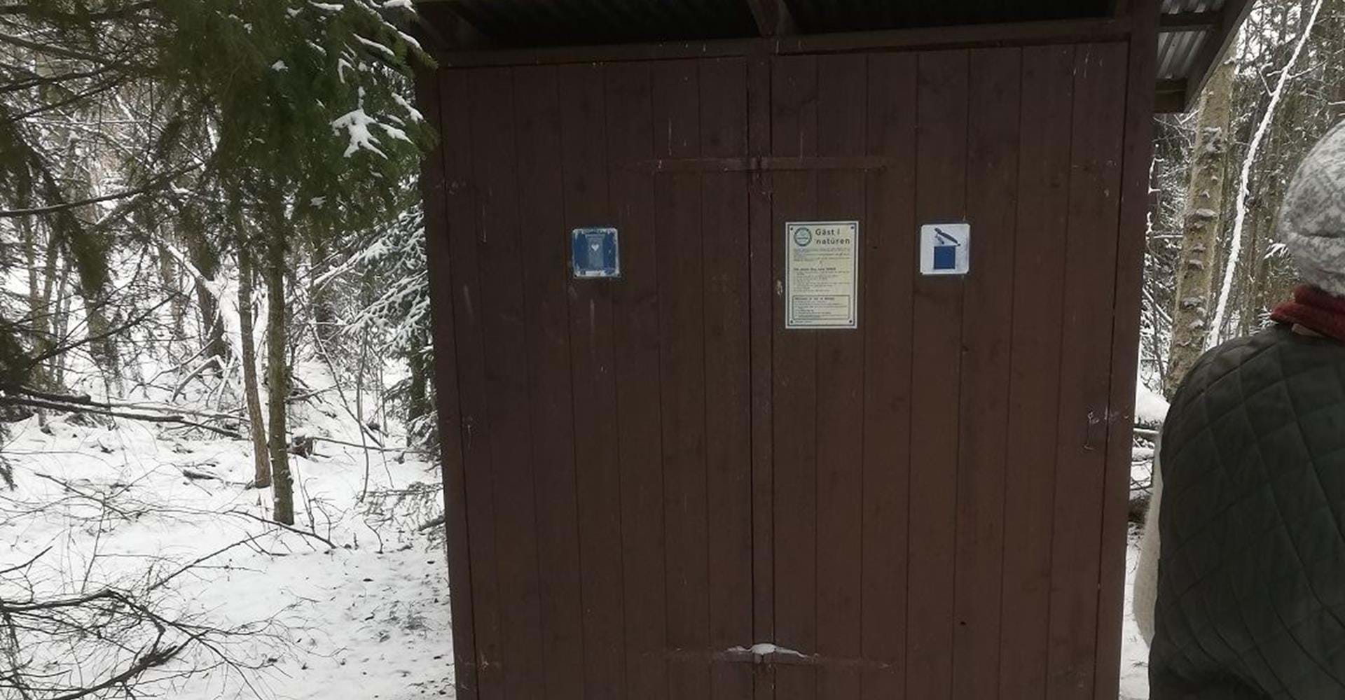 Dass nära vindskyddet vid Sand, Sandefjärden. 
Etapp: Falsnäset-Rejmyre. 
Finspång

