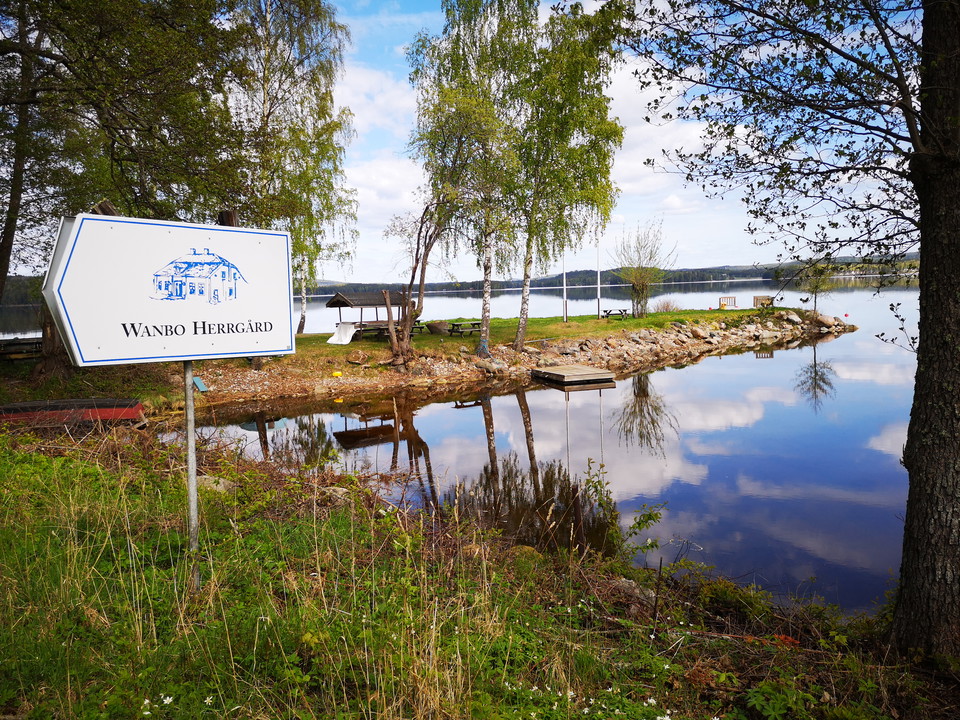Wanbo Herrgård Pir vid Norra Barken