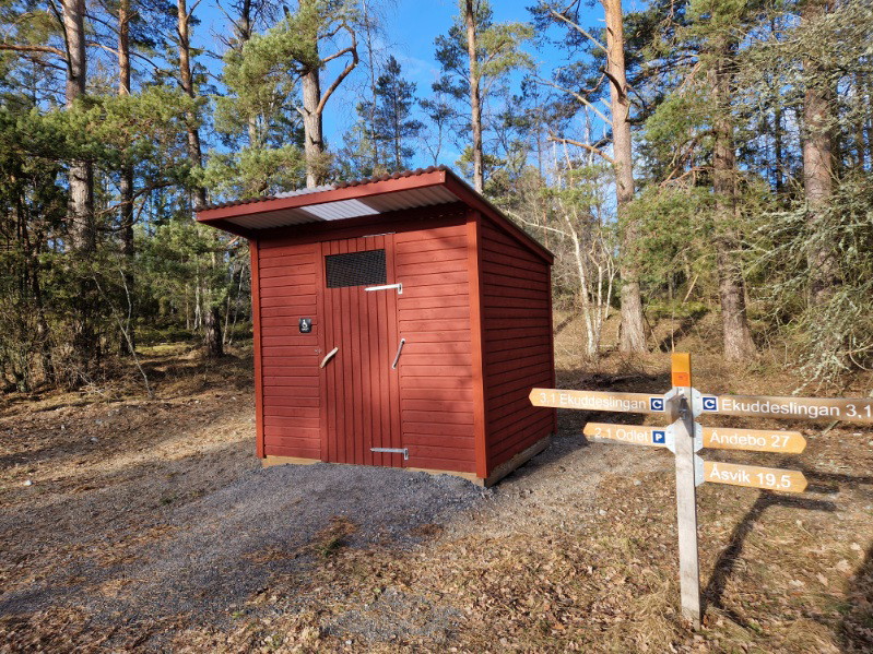 Ekuddens tillgänglighetsanpassade torrtoa