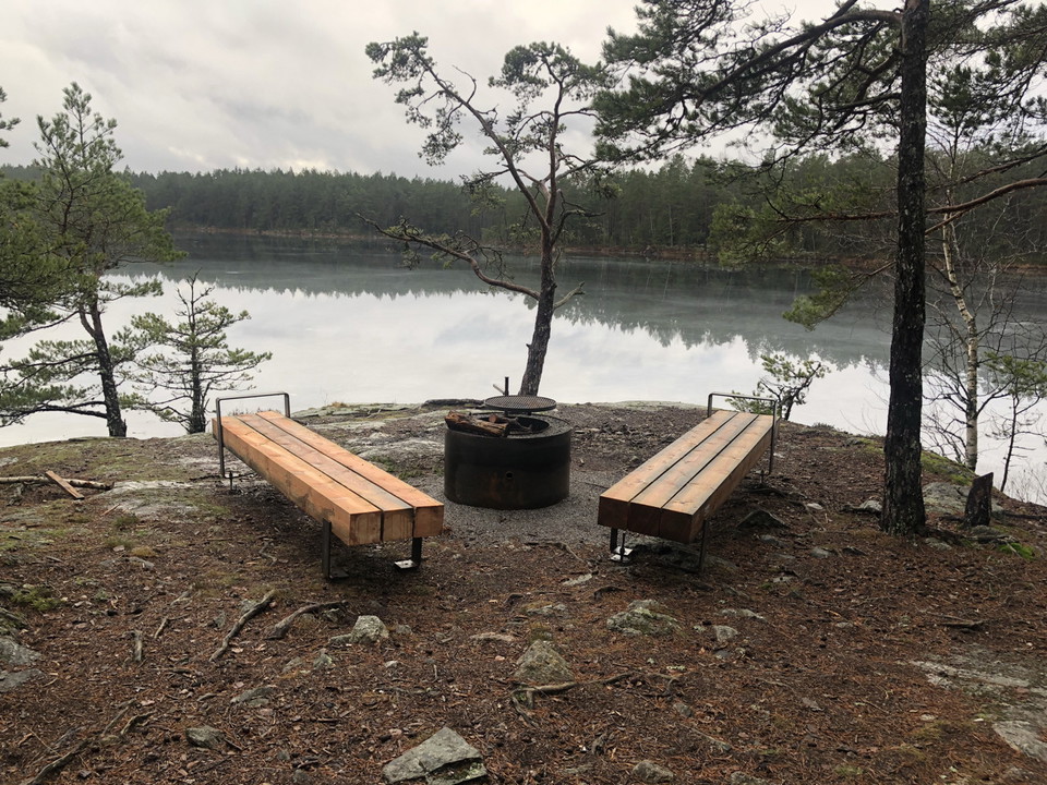 Grillplats, Stora Envättern