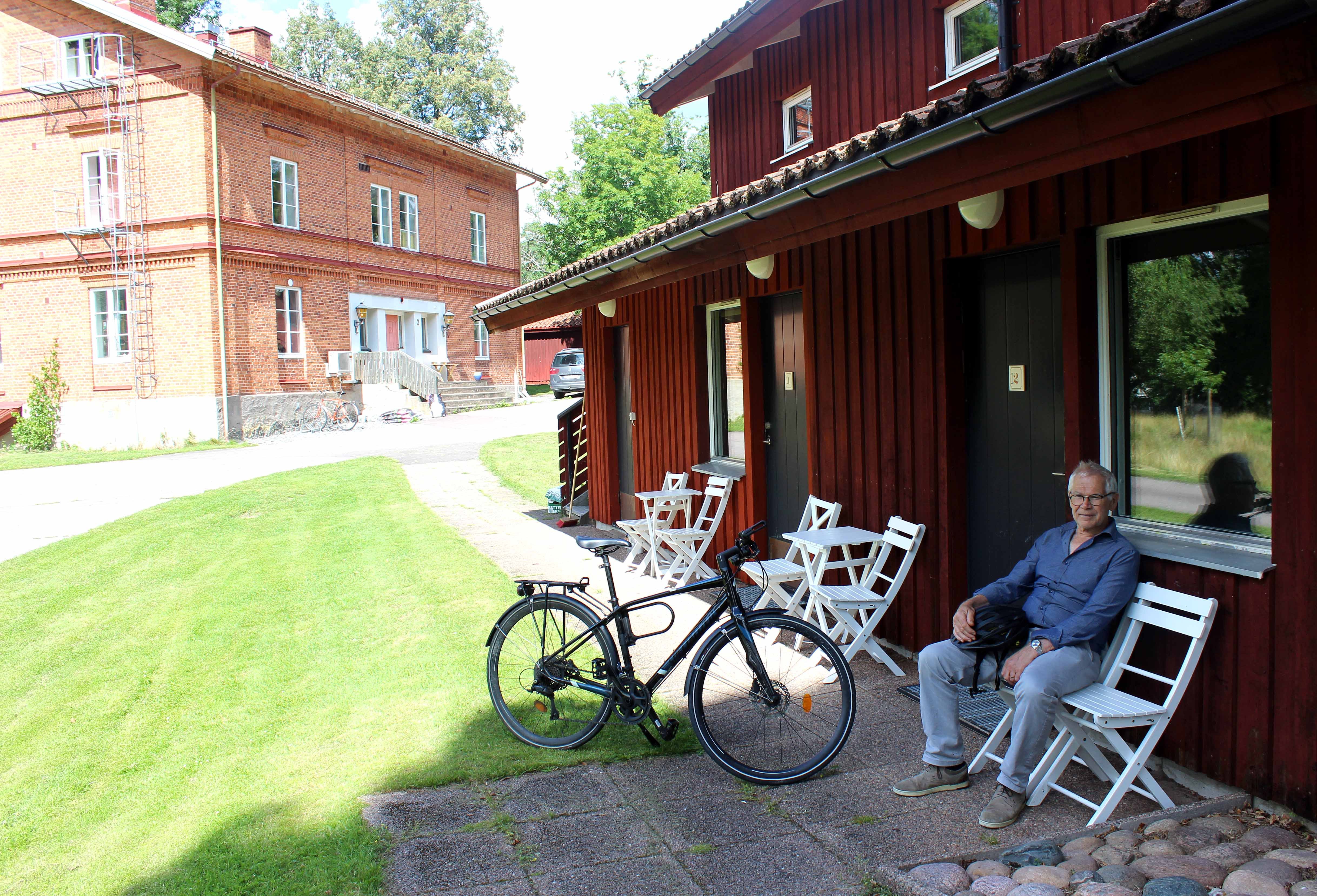Borgvik, a well-preserved historic former industrial village on Lake Vänern