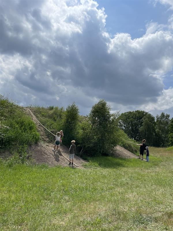 Naturlek klättring