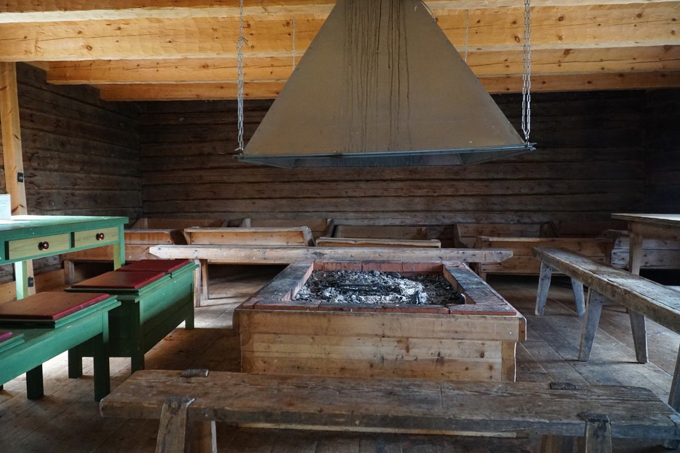 Inne i Nymyrkojan