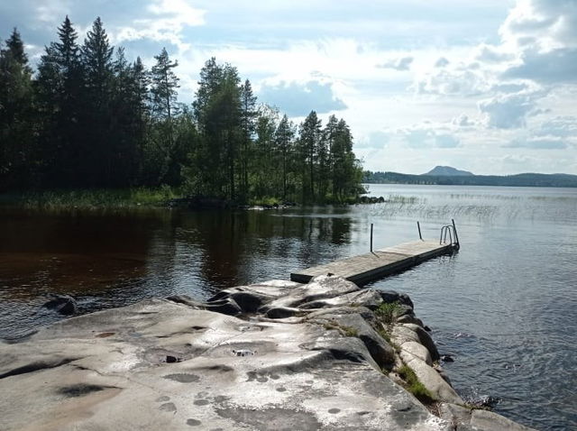Gissjöns badplats, Fränsta