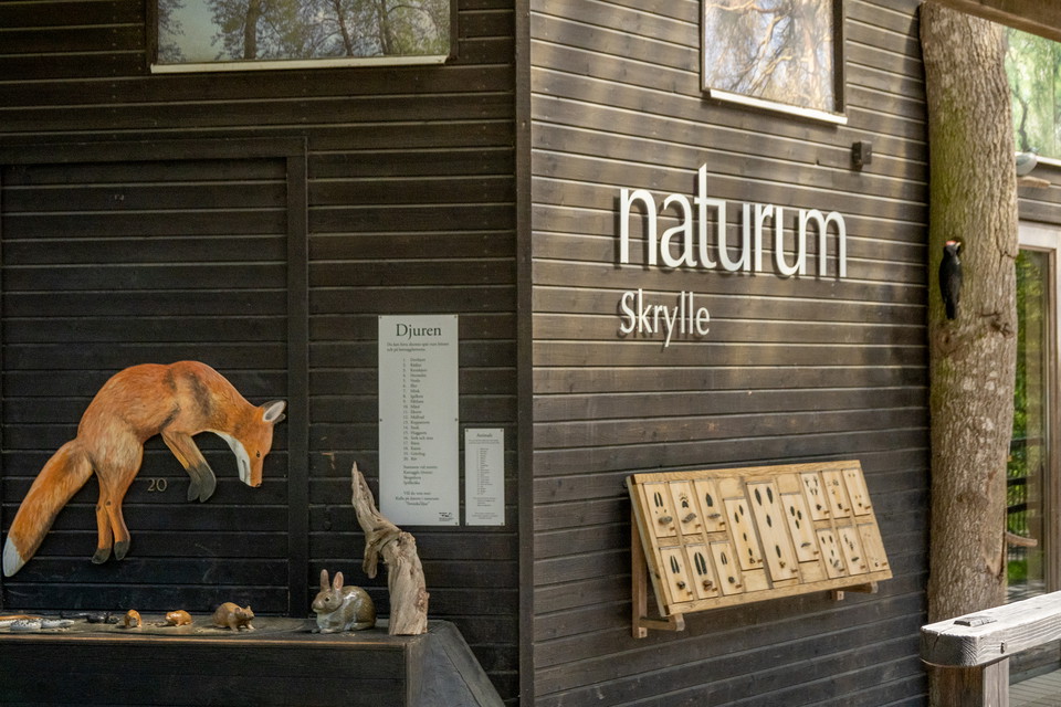 Byggnad: naturum skrylle