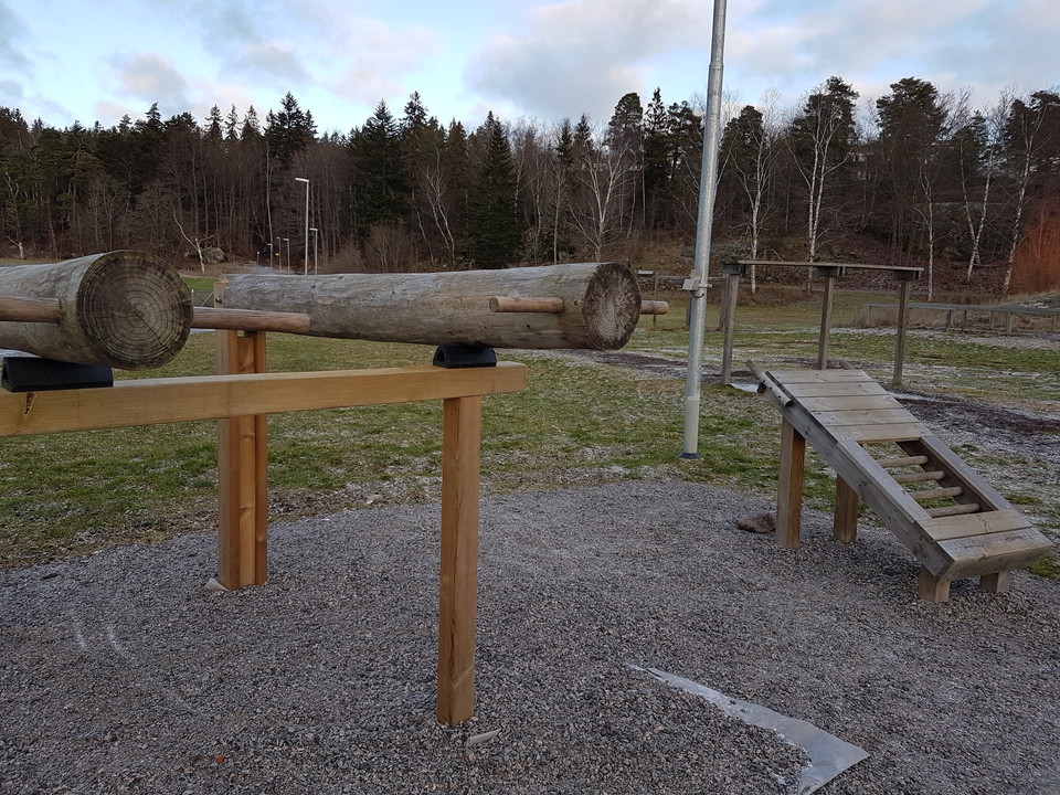 Utegym. Foto Lidingö stad.