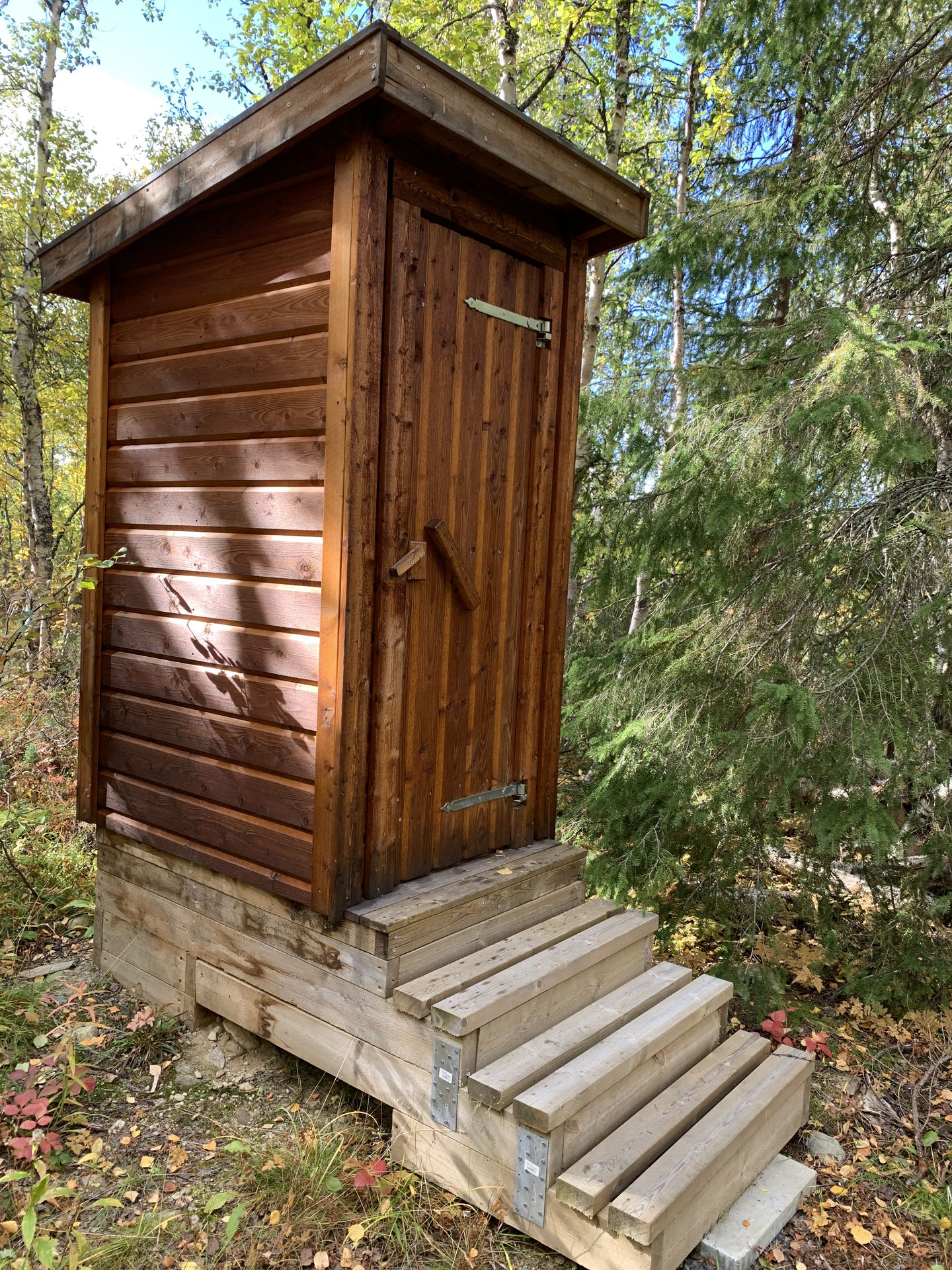 Dass vid vindskyddet. 