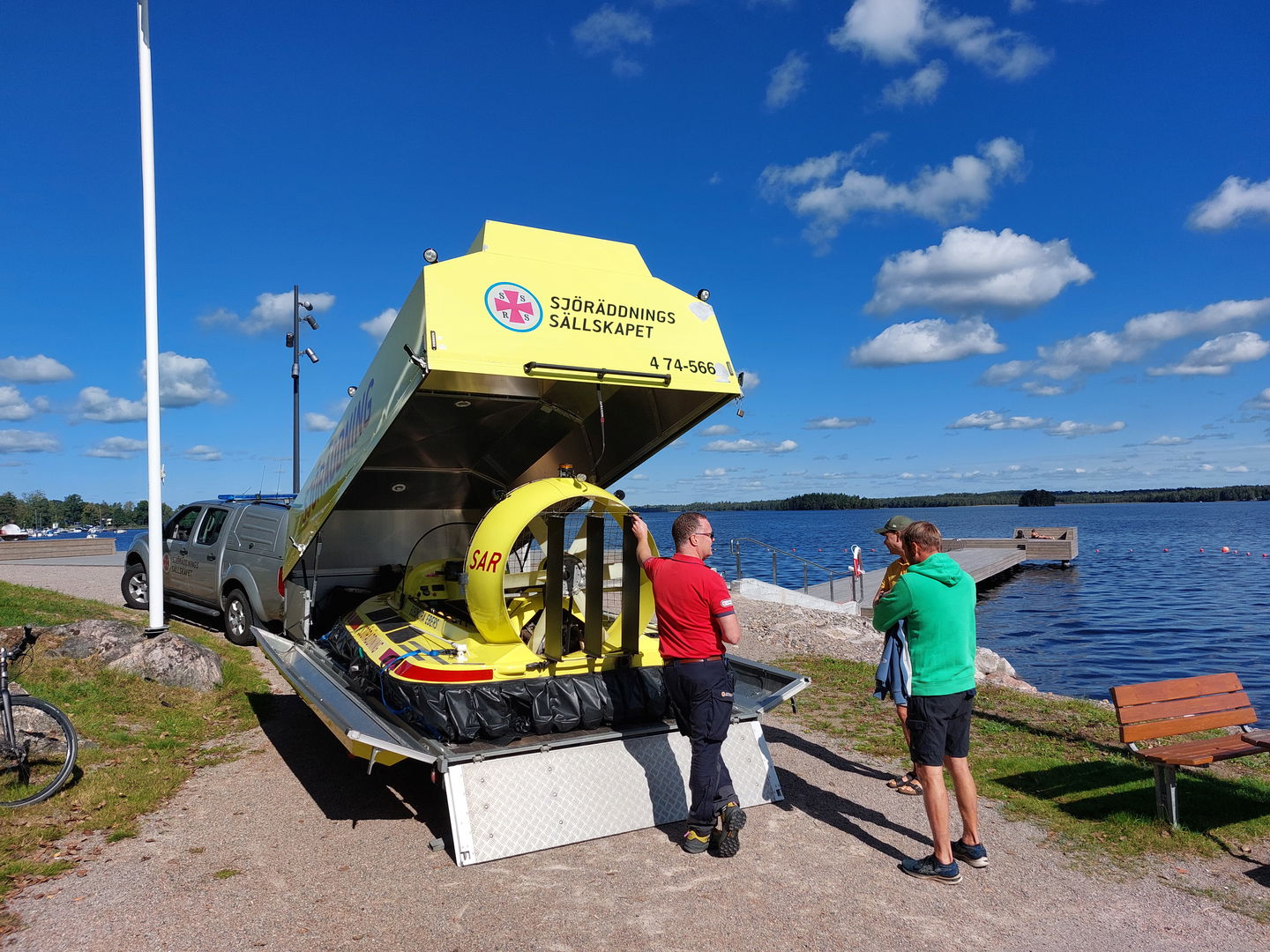 Sjöräddningssällskapet som granne