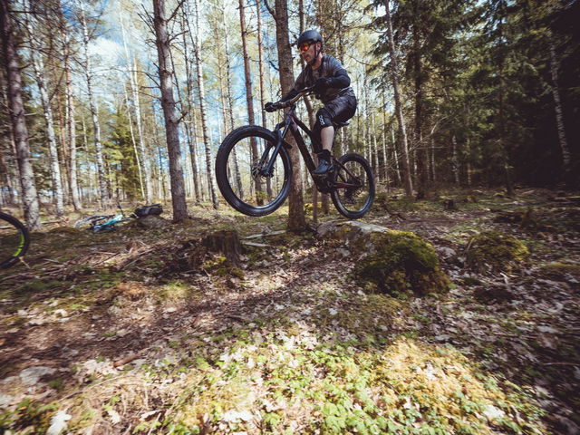 Wimer Bike Park - Applekullen, Svart