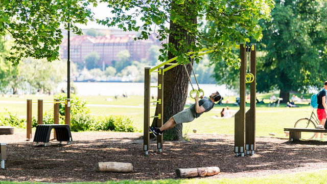 Rålambshovsparkens utegym