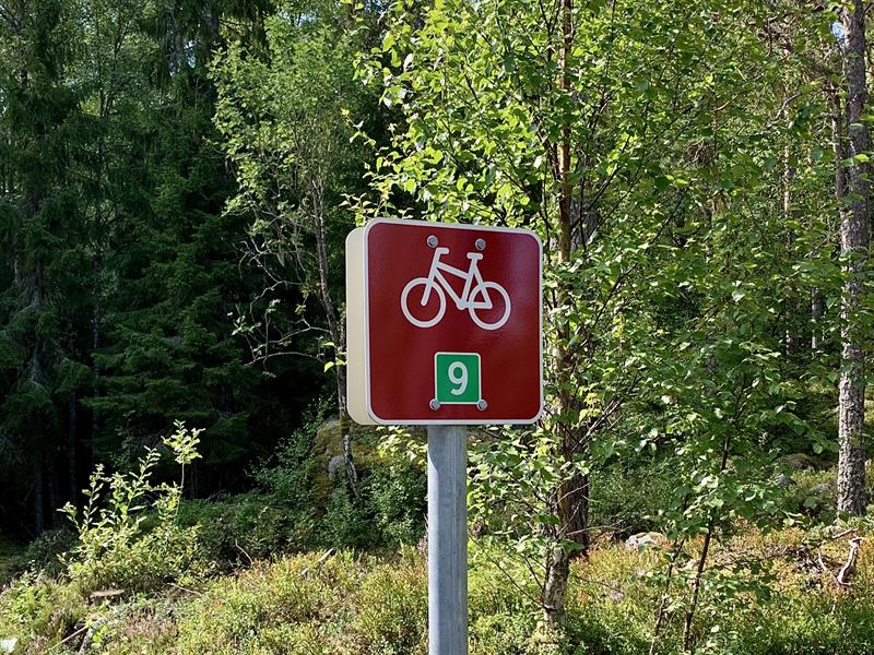 Wilderness route - National biking route # 9