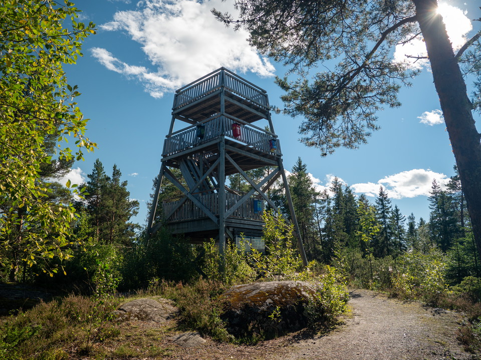 Fågeltornet på Bergön.