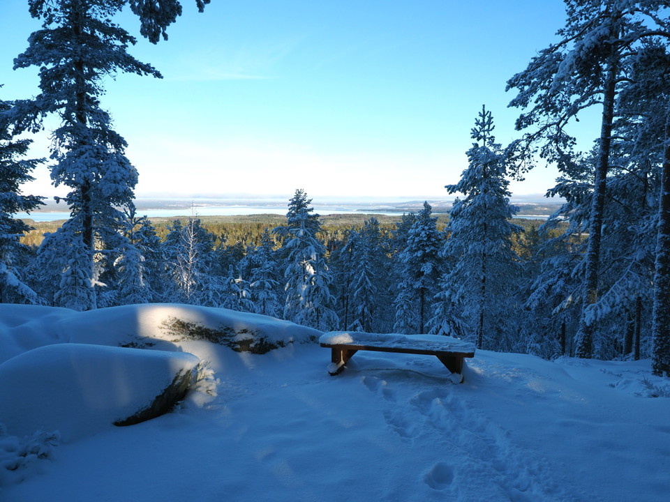 Vy ut över Siljan