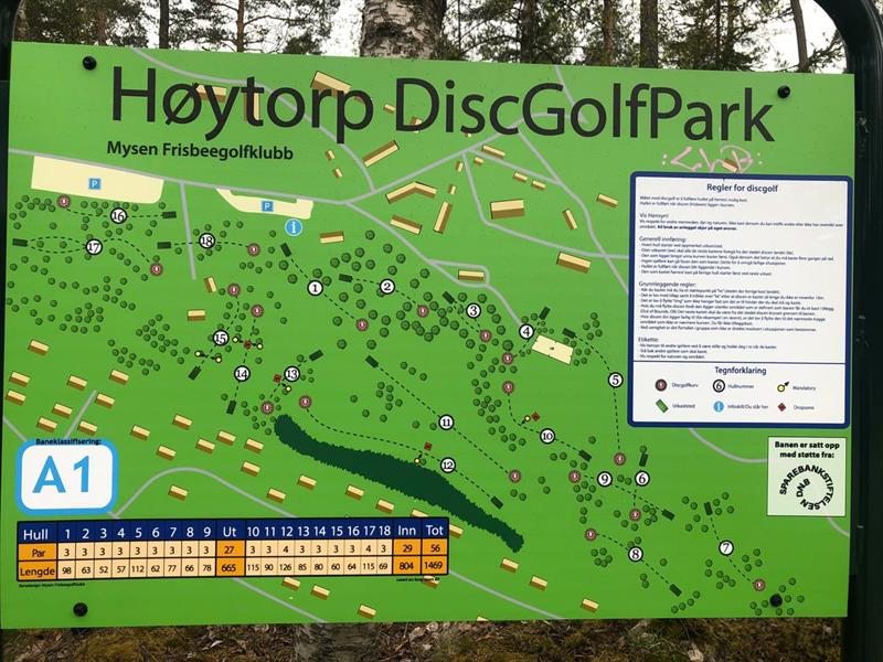 FrisbeeGolf - Høytorp discgolfpark