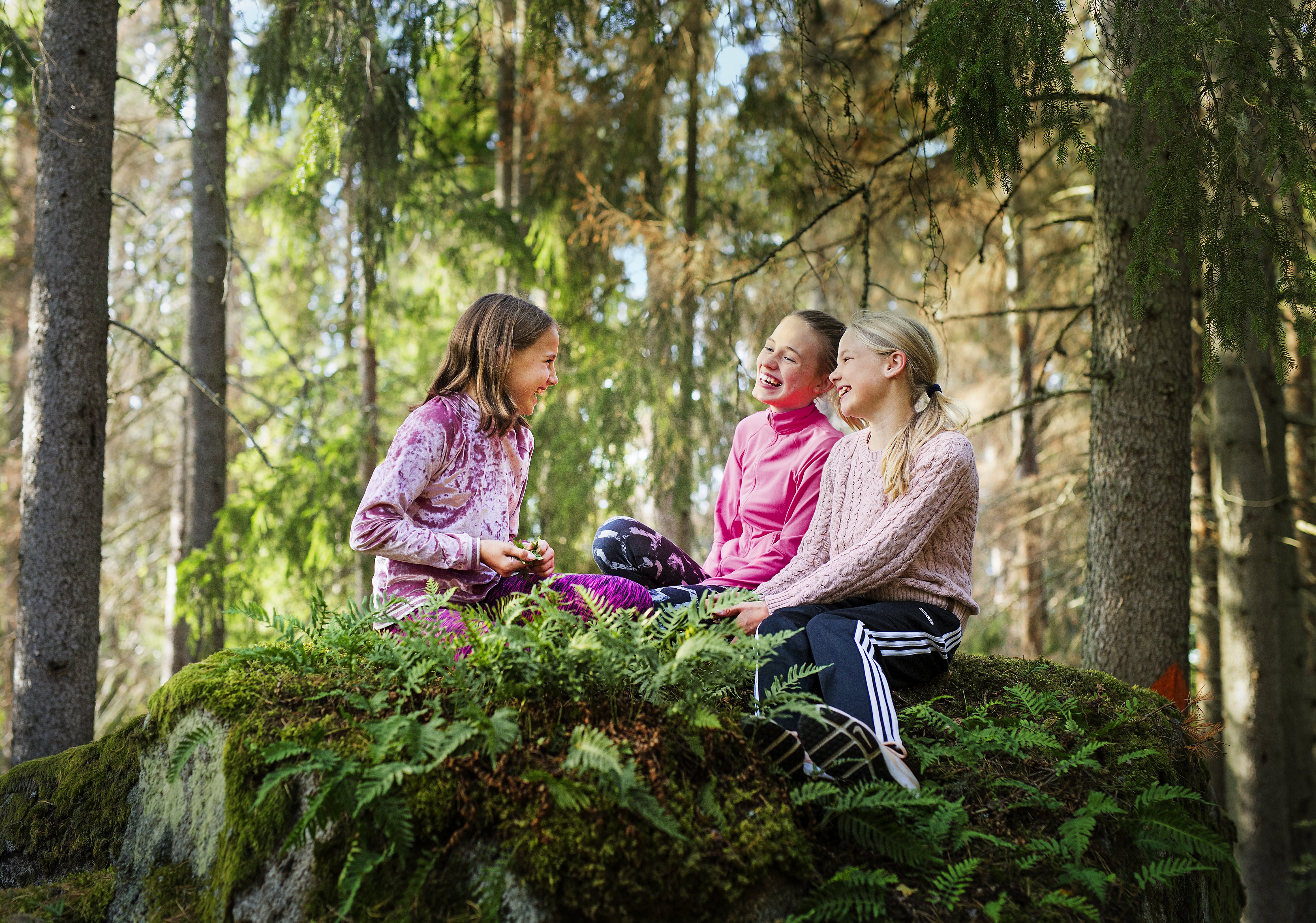 Tre generationer på vandring – följ med till Ormdalsslingan (in Swedish)