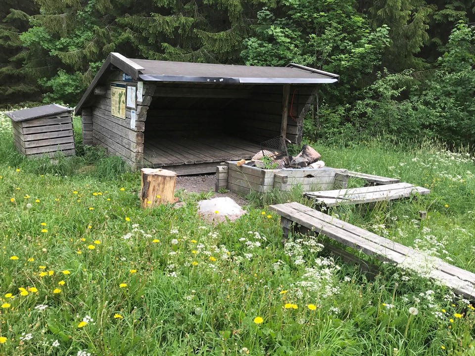 Vindskydd vid Långhäll