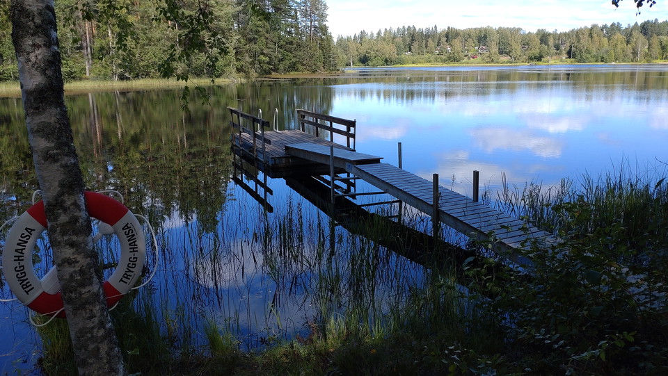 Badplatsen vid Jädraån