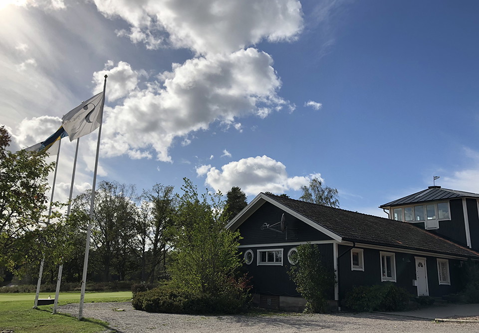 Klubbhuset Waxholms golfbana.
