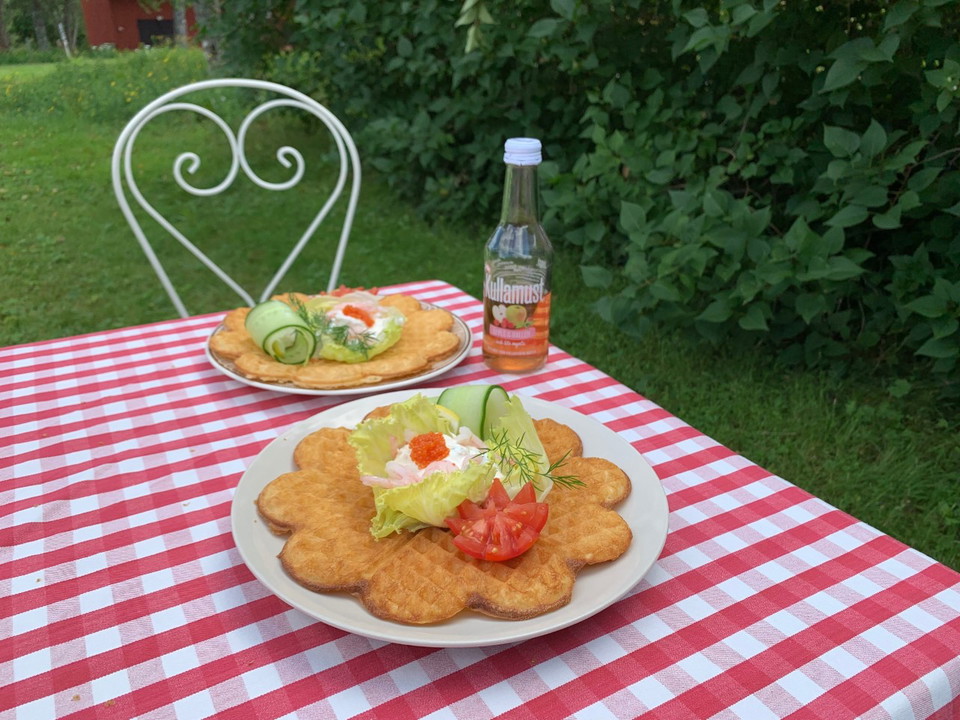 Sommarvåffla Malingsbo Herrgård