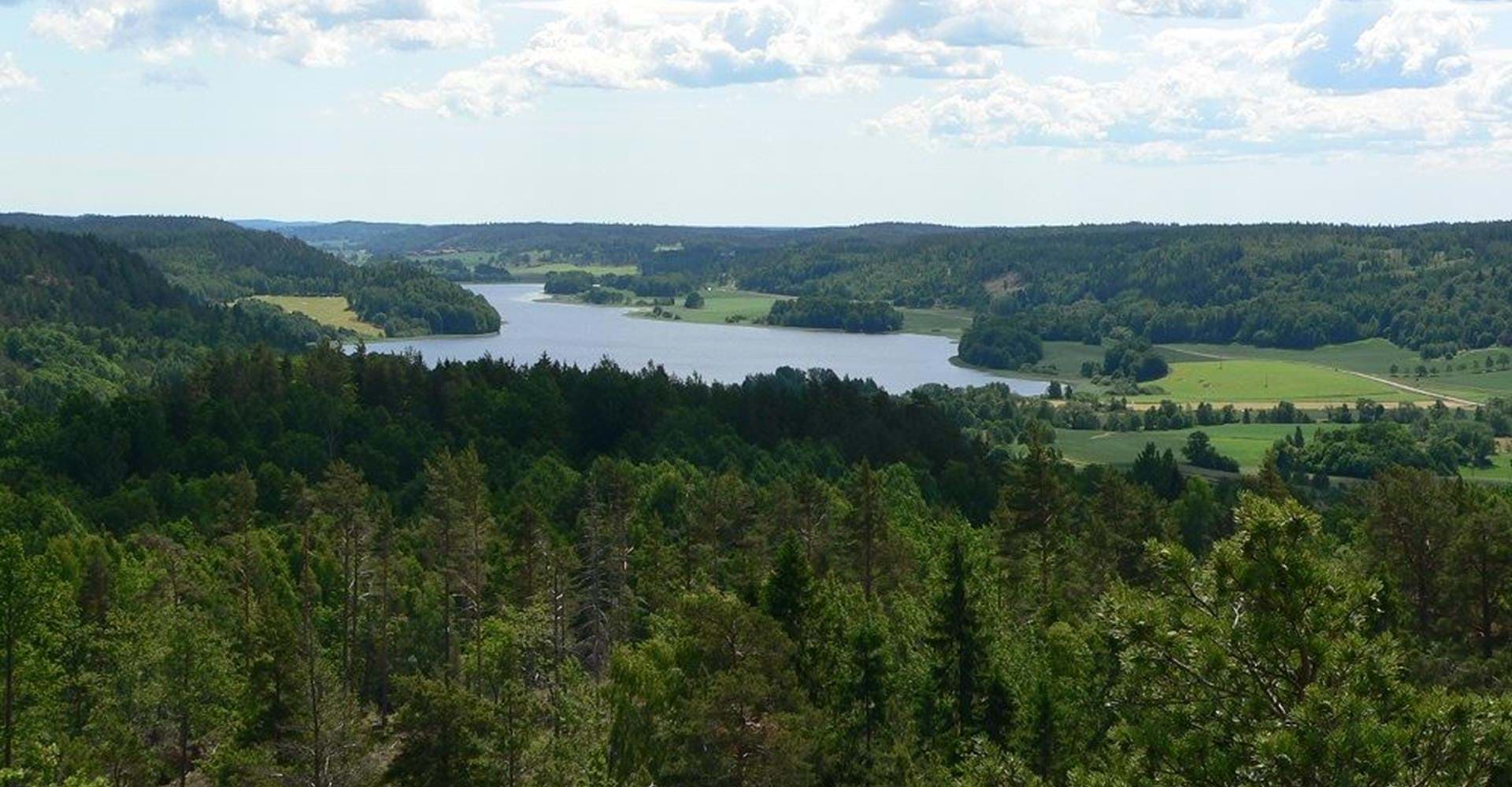 Utsikt från Seboklint, Falerum Åtvidaberg