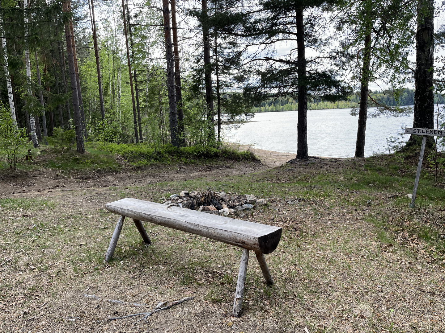 Liten grillplats