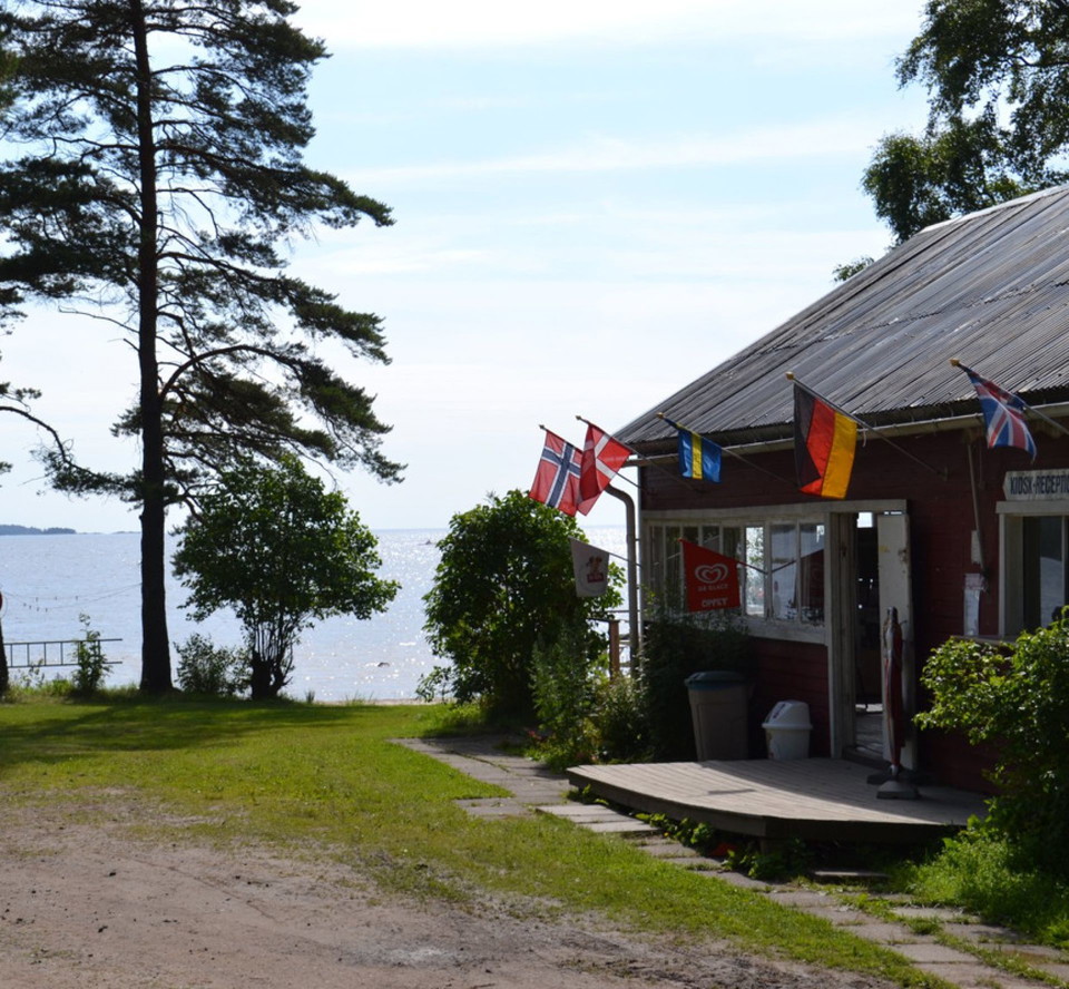Receptionen på Revsands Familjecamping i Kristinehamn
