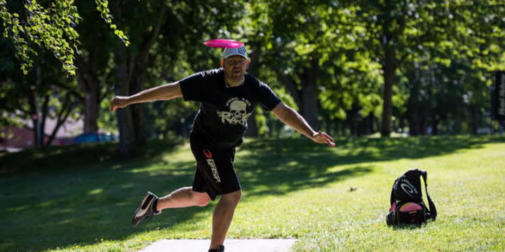 Discgolf  (frisbeegolf) Restad Gård