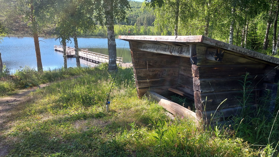 Vindskydd vid Kramstatjärn