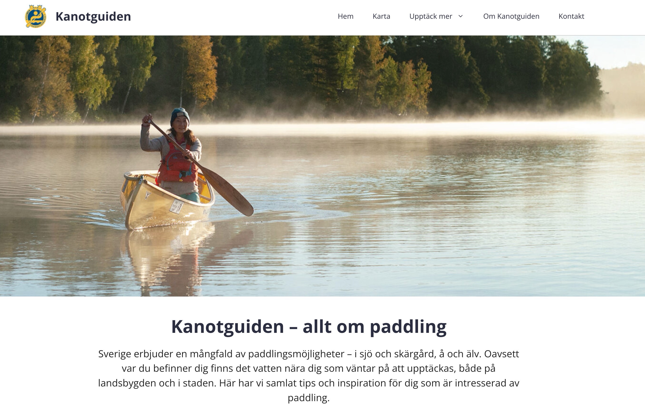 I skrivande stund är endast kanotcentralerna utlagda på kanotguiden.com med tids nog kommer kartan f…