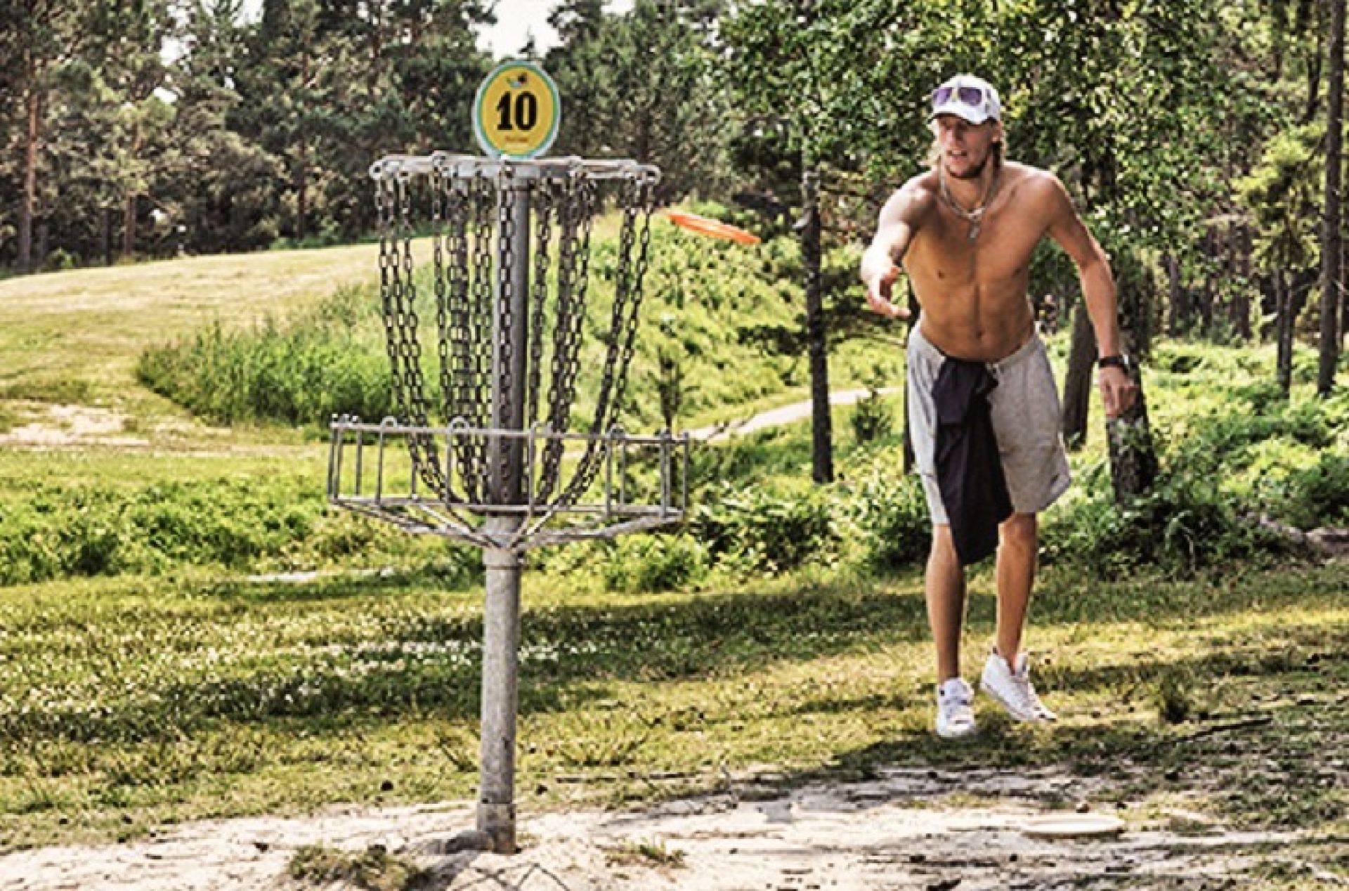 Disc golf at Skutberget