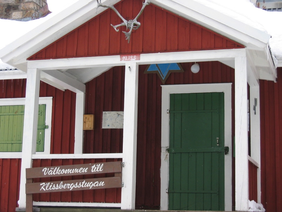 Entré till Klissbergsstugan