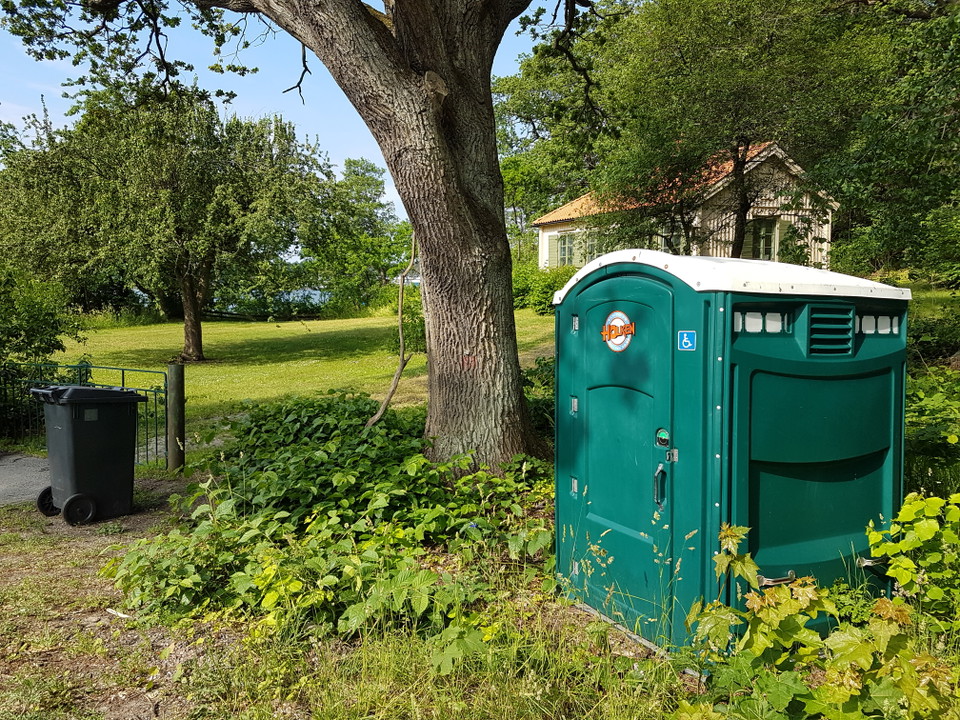 Bajamaja vid Larsbergs brygga. Foto Lidingö stad.
