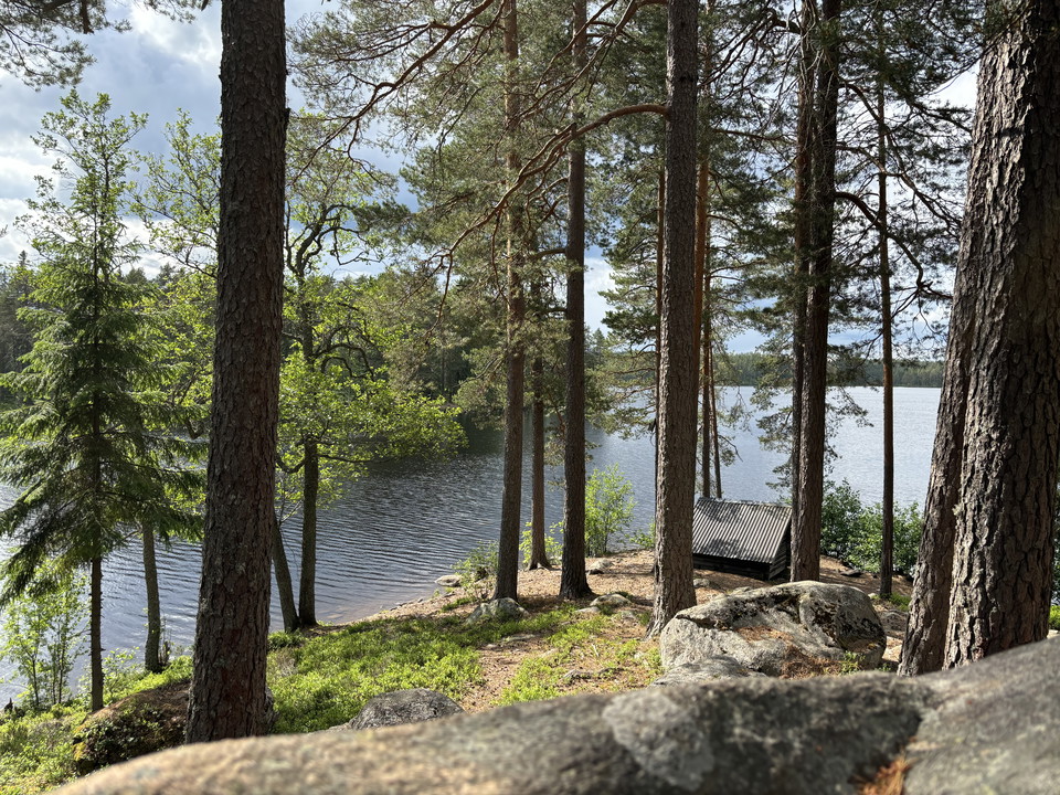 Vy över Långvattnet