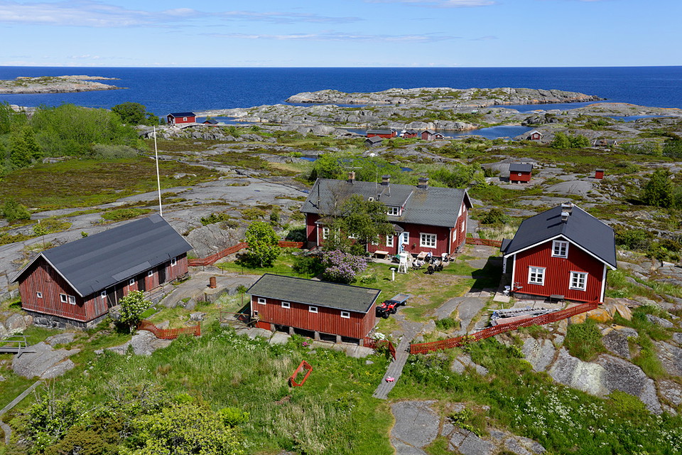 Vy från fyren. 