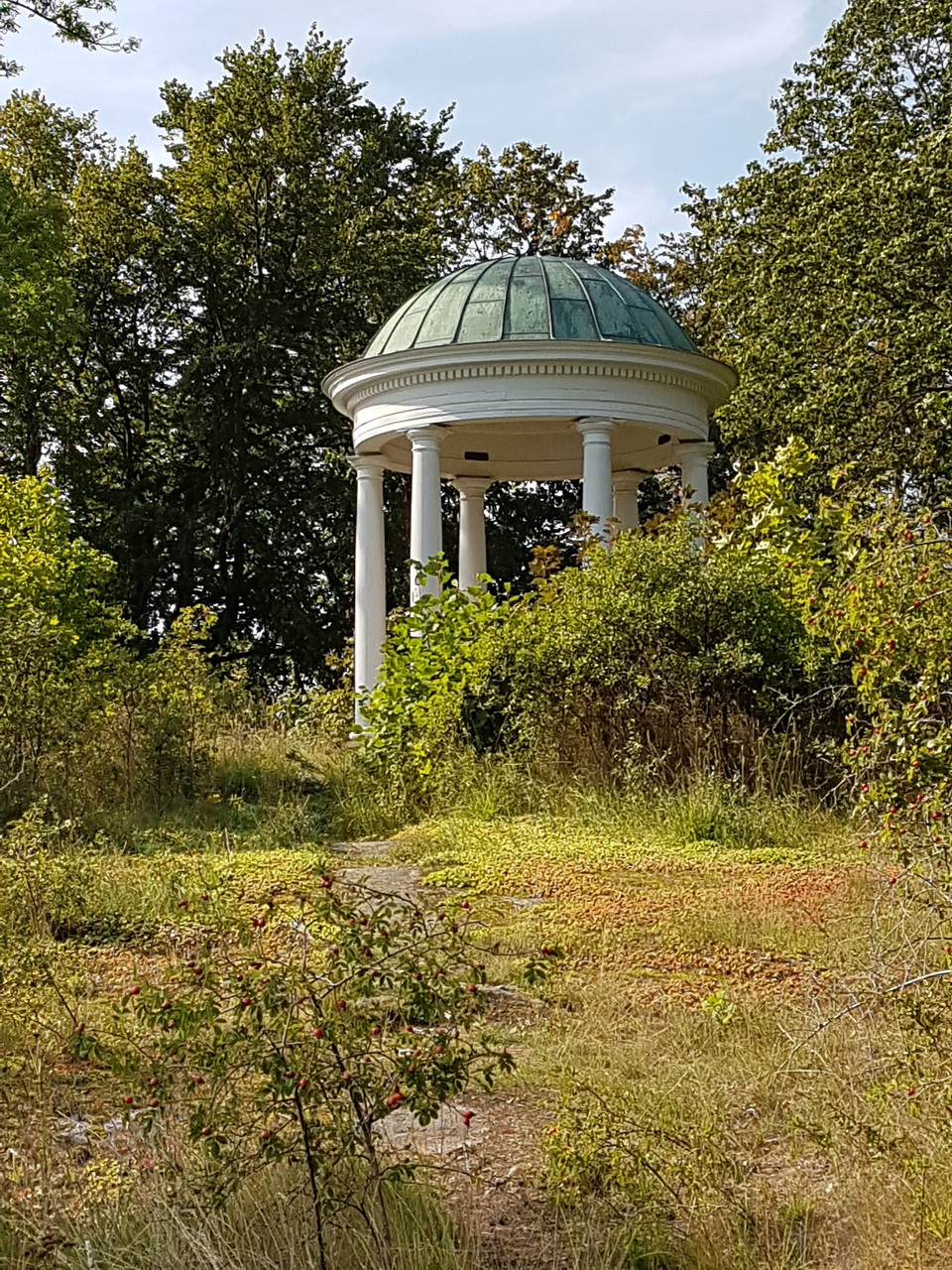 Ekotempel. Elfviks Udde. Foto Lidingö stad.