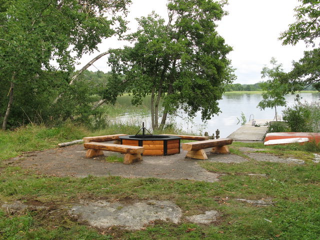 Salta skär grillplats, Bryggholmen